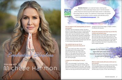 I was honored to be in the final issue of Radiance Magazine!